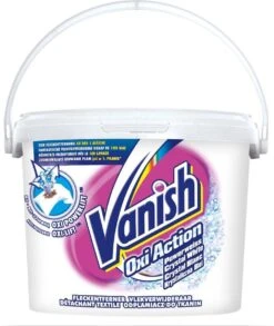 Vanish Oxi Action Crystal White Base Poeder - Voor Witte Was - 2,4 Kg