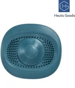 Heuts Goods - Gootsteenzeef - Gootsteenstop - Afvoerzeef - Afvoerstop - Spoelbal - Bad - Douchebak - Keuken - Wasbak - Badkuip - Siliconen - Donkerblauw -Huishoudelijke Benodigdheden Winkel 1028x1200 1