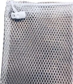 Orange85 Waszak - Groot - XL - 60 X 90 CM - Wit - Treksysteem - Trekbandsluiting - Polyester - Wasnet - Laundry Bag - Voor Kleding -Huishoudelijke Benodigdheden Winkel 1043x1200