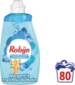 Robijn Wasverzachter - Morgenfris - Voordeelverpakking 4 X 80 Wasbeurten -Huishoudelijke Benodigdheden Winkel 1060x1200