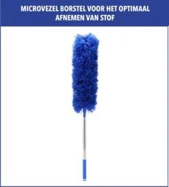 Telescopische Plumeau – Uitschuifbaar – Microvezel – Set Van 3 Opzetstukken – Stoffer – Ragebol -Huishoudelijke Benodigdheden Winkel 1085x1200 4