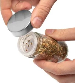 Pazzo Goods - Kruidenrek Staand - Kruidenrek Met Potjes - Zilver - RVS - Kruidenrek Draaibaar - 20 Kruidenpotjes - Inclusief Stickers & Stift - Kruiden Carrousel -Huishoudelijke Benodigdheden Winkel 1089x1200