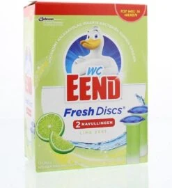 WC Eend Fresh Discs Navul Duo Lime 72 Ml -Huishoudelijke Benodigdheden Winkel 1096x1200 1