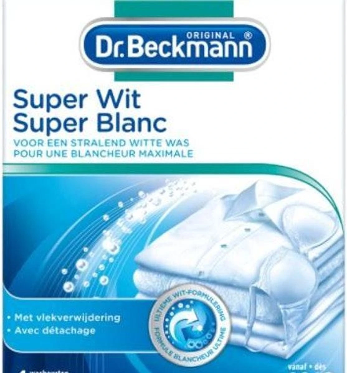 Dr. Beckmann Super Wit 160 Gr 3 Dr. Beckmann Super Wit 160 Gr - Afbeelding 3
