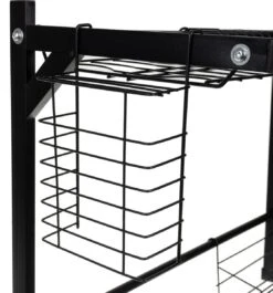 Afdruiprek Droger Zwart Voor Bestek Boven De Gootsteen 65 Cm X 29 Cm X 52 Cm -Huishoudelijke Benodigdheden Winkel 1119x1200 3