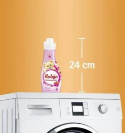 Robijn Pink Sensation Vloeibaar Wasverzachter - 4 X 30 Wasbeurten - Voordeelverpakking -Huishoudelijke Benodigdheden Winkel 1137x1200
