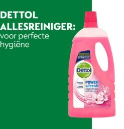 Dettol - Power & Fresh - Allesreiniger - Kersenbloesem - 8 X 1 Liter -Huishoudelijke Benodigdheden Winkel 1157x1200 1