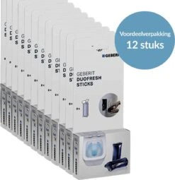 Geberit DuoFresh Sticks - 96 Stuks - Voordeelverpakking - Toilet/WC Blokjes Inbouwreservoir -Huishoudelijke Benodigdheden Winkel 1163x1200 5