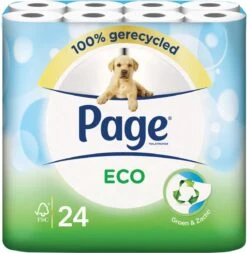 Page Toiletpapier - Eco - Duurzaam - 24 Rollen - Voordeelverpakking -Huishoudelijke Benodigdheden Winkel 1172x1200 7