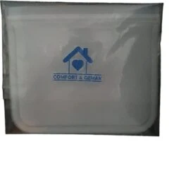 Herbruikbare Vershoudzakken Voor Diepvries, Koelkast En Vriezer – Set Van 2 Stuks - Formaat GROOT - 1000 ML Per Stuk - 19 X 22 Cm - Luchtdicht, Lekvrij En EXTRA STERK - Bewaarzakjes / Boterhamzakje - BPA Vrij -Huishoudelijke Benodigdheden Winkel 1176x1200 2