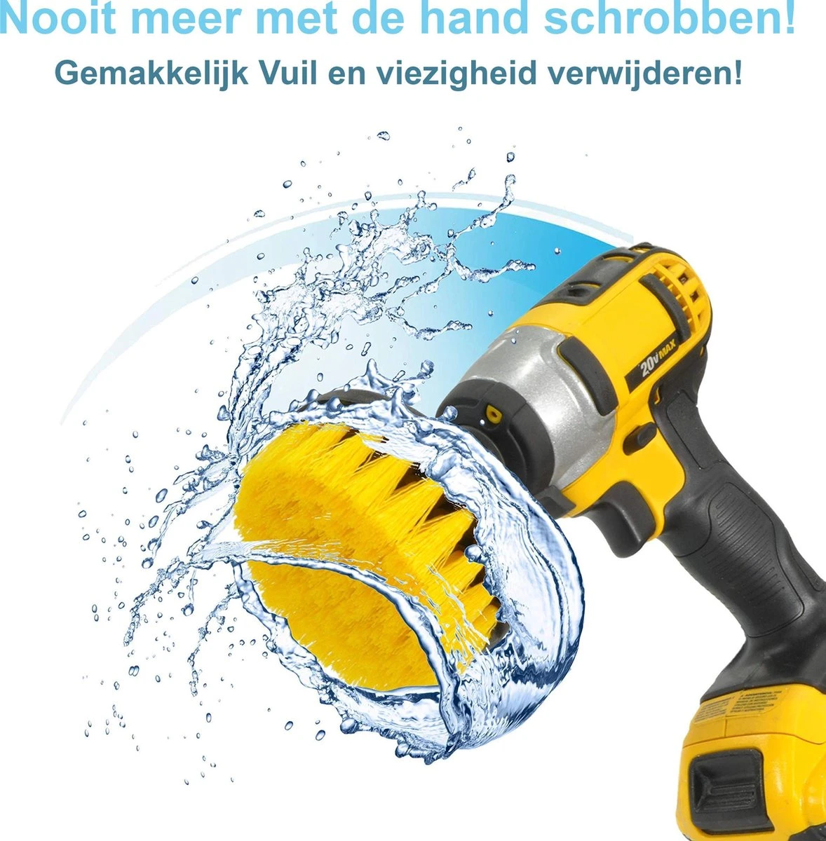 Merkloos Kibani 3 Delige Borstelset Voor Boormachine - Schrobborstel - Polypropyleen - Borstel Boormachine - Schuurborstel - Automatische Reiniging - Reinigingsborstels Voor Boormachine - Schoonmaakborstel 2 Merkloos Kibani 3 Delige Borstelset Voor Boormachine - Schrobborstel - Polypropyleen - Borstel Boormachine - Schuurborstel - Automatische Reiniging - Reinigingsborstels Voor Boormachine - Schoonmaakborstel - Afbeelding 2