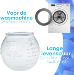 Doseerbol 2 Stuks - Wasbol - Wasbollen Voor Wasmiddel - Doseerdop - Wasbolletjes Voor Wasmachine - Doseerbol Wasmiddel Vloeibaar - Wasmiddel Bol - Wasbal -Huishoudelijke Benodigdheden Winkel 1184x1200
