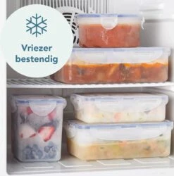 Lock&Lock Vershouddoos - Bewaardoos Met Deksel - Voor Ontbijtkoek Peperkoek En Cake - Cakedoos - 100% Luchtdicht - 3,4 Liter -Huishoudelijke Benodigdheden Winkel 1186x1200
