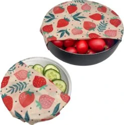 Bijenwas Wraps (Bijenwas Doek) - "rode Aardbei" Set Van 3 - 1S, 1M, 1L - Beeswax Wraps - Herbruikbaar Boterhamzakje - Bee Wrap - Beewax - Bijenwasdoek - Zero Waste - Duurzaam Cadeau 13 Bijenwas Wraps (Bijenwas Doek) - "rode Aardbei" Set Van 3 - 1S, 1M, 1L - Beeswax Wraps - Herbruikbaar Boterhamzakje - Bee Wrap - Beewax - Bijenwasdoek - Zero Waste - Duurzaam Cadeau -Huishoudelijke Benodigdheden Winkel 1187x1200 2