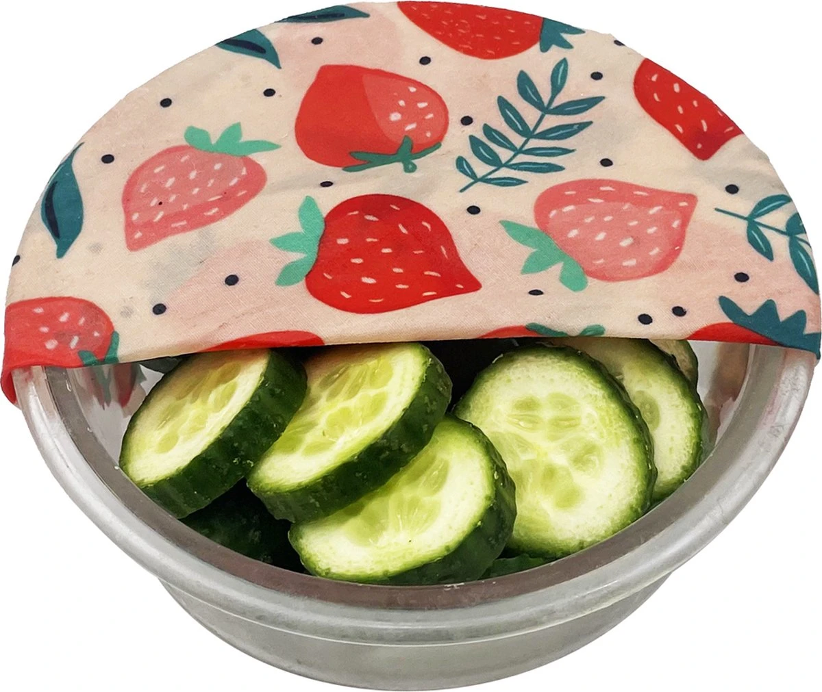 Bijenwas Wraps (Bijenwas Doek) - "rode Aardbei" Set Van 3 - 1S, 1M, 1L - Beeswax Wraps - Herbruikbaar Boterhamzakje - Bee Wrap - Beewax - Bijenwasdoek - Zero Waste - Duurzaam Cadeau 8 Bijenwas Wraps (Bijenwas Doek) - "rode Aardbei" Set Van 3 - 1S, 1M, 1L - Beeswax Wraps - Herbruikbaar Boterhamzakje - Bee Wrap - Beewax - Bijenwasdoek - Zero Waste - Duurzaam Cadeau - Afbeelding 8