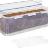 Lock&Lock Vershouddoos - Bewaardoos Met Deksel - Voor Ontbijtkoek Peperkoek En Cake - Cakedoos - 100% Luchtdicht - 3,4 Liter
