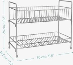 Navaris Stalen Kruidenrekje 2 Laags - Kruidenrek Staand - Rek Voor Kruidenpotjes En Glaasjes - Multifunctionele Organizer Voor Keuken En Badkamer 17 Navaris Stalen Kruidenrekje 2 Laags - Kruidenrek Staand - Rek Voor Kruidenpotjes En Glaasjes - Multifunctionele Organizer Voor Keuken En Badkamer -Huishoudelijke Benodigdheden Winkel 1200x1075 3