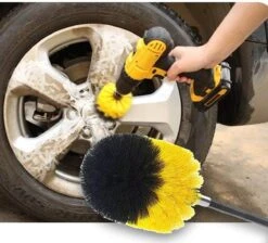 Borstelset Boormachine 25 Delig - Schuursponsjes- Schrobborstel – Boorborstel – Schuurborstel - Borstel Boormachine – Schoonmaakborstel – Reinigingsborstel – Tapijtreiniger - Borstelset -Huishoudelijke Benodigdheden Winkel 1200x1087 2