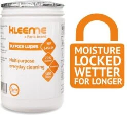 Schoonmaakdoekjes - Ontsmettingsdoekjes - Desinfectiedoekjes - Desinfectie Doekjes - KleenMe - Alcohol Doekjes - Alcoholdoekjes - Allesreiniger Zachte Antibacteriële Alcohol Wipes- 100 Doekjes - Met Dispenser - 70% Alcohol - 185 X 110mm -Huishoudelijke Benodigdheden Winkel 1200x1092 2