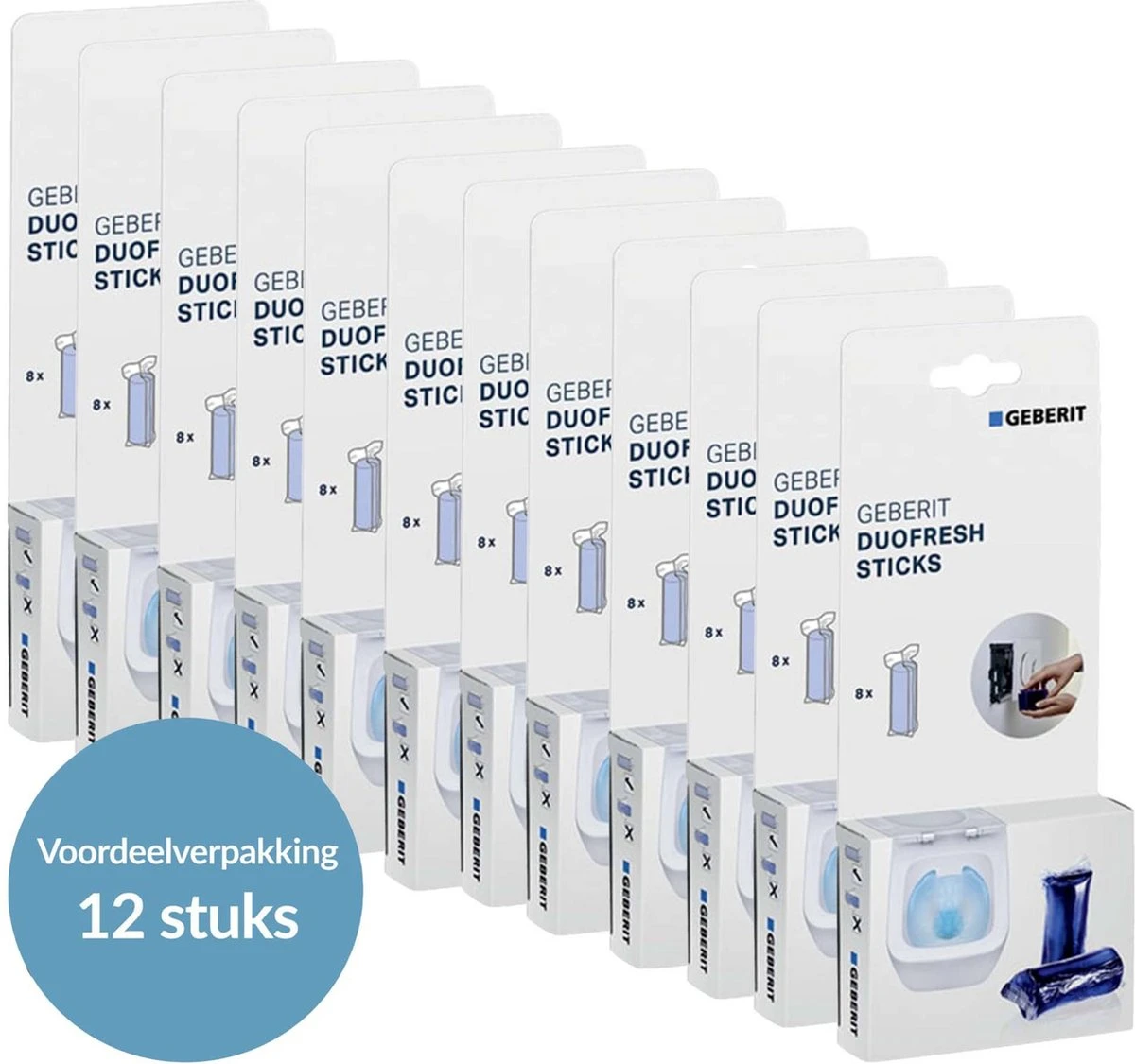 Geberit DuoFresh Sticks 1 Verpakking Met 8 Stuks 8 Geberit DuoFresh Sticks 1 Verpakking Met 8 Stuks - Afbeelding 8