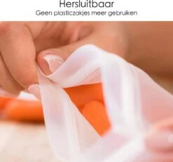Merkloos Siliconen Vershoudzakken - 10 Stuks - Diepvrieszakken - Lekvrij - Boterhamzak Herbruikbaar - Bewaarzakjes - Duurzaam - Hersluitbaar 13 Merkloos Siliconen Vershoudzakken - 10 Stuks - Diepvrieszakken - Lekvrij - Boterhamzak Herbruikbaar - Bewaarzakjes - Duurzaam - Hersluitbaar -Huishoudelijke Benodigdheden Winkel 1200x1129 4