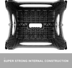 Buxibo - Kruk - Krukje - Keukentrap - Keukentrapje - Opvouwbaar Trapje - Keuken/Badkamer/Schuur Trapje - 29 X 24 X 40cm -Huishoudelijke Benodigdheden Winkel 1200x1134