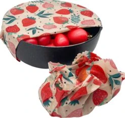 Bijenwas Wraps (Bijenwas Doek) - "rode Aardbei" Set Van 3 - 1S, 1M, 1L - Beeswax Wraps - Herbruikbaar Boterhamzakje - Bee Wrap - Beewax - Bijenwasdoek - Zero Waste - Duurzaam Cadeau 17 Bijenwas Wraps (Bijenwas Doek) - "rode Aardbei" Set Van 3 - 1S, 1M, 1L - Beeswax Wraps - Herbruikbaar Boterhamzakje - Bee Wrap - Beewax - Bijenwasdoek - Zero Waste - Duurzaam Cadeau -Huishoudelijke Benodigdheden Winkel 1200x1135 1