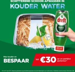 Dreft MaxPower - Vloeibaar Afwasmiddel - Voordeelverpakking 8 X 450 Ml -Huishoudelijke Benodigdheden Winkel 1200x1153 3