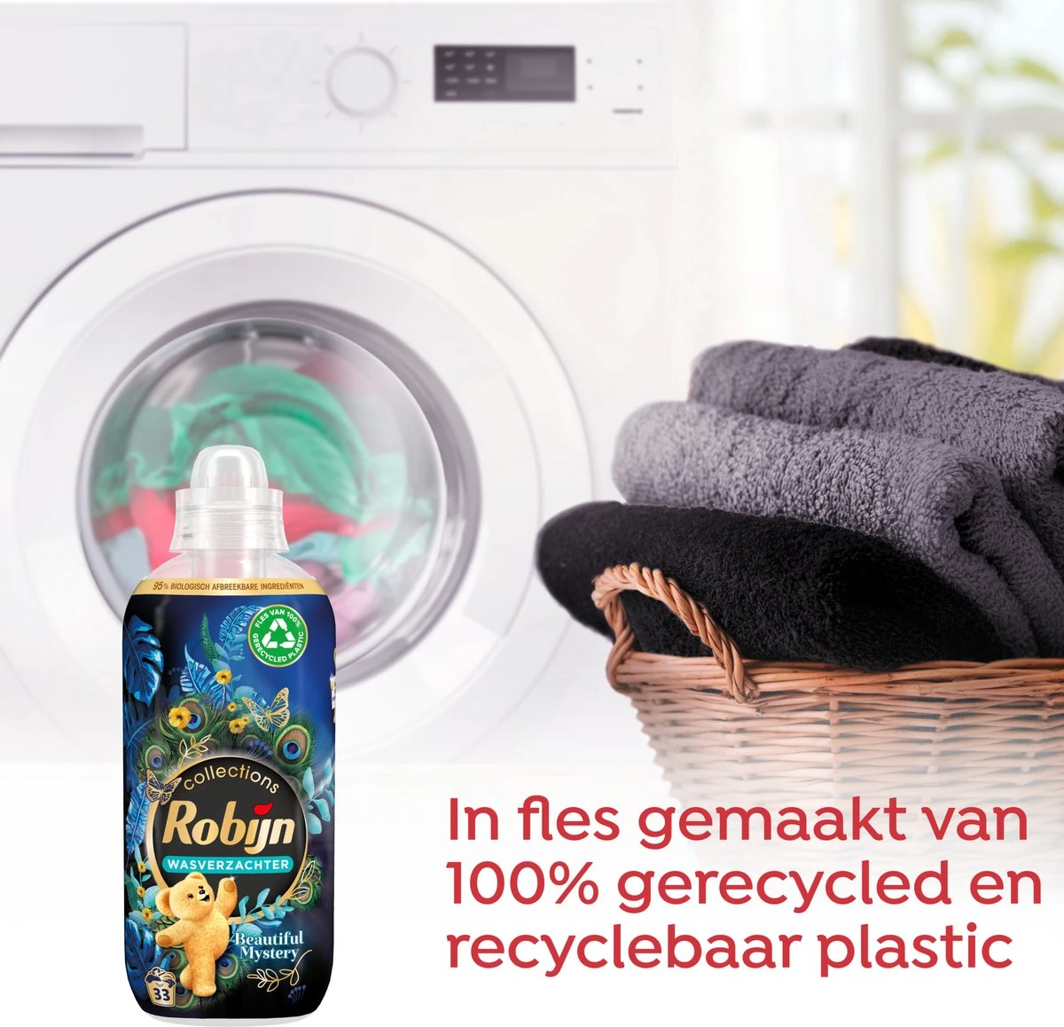 Robijn Collections Beautiful Mystery Wasverzachter - 8 X 33 Wasbeurten - Voordeelverpakking 4 Robijn Collections Beautiful Mystery Wasverzachter - 8 X 33 Wasbeurten - Voordeelverpakking - Afbeelding 4