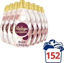 Robijn Klein & Krachtig Rosé Chique Vloeibaar Wasmiddel - 8 X 19 Wasbeurten - Voordeelverpakking 11 Robijn Klein & Krachtig Rosé Chique Vloeibaar Wasmiddel - 8 X 19 Wasbeurten - Voordeelverpakking -Huishoudelijke Benodigdheden Winkel 1200x1164