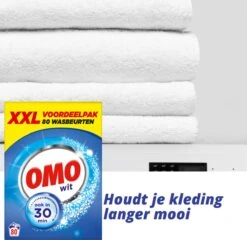 Omo Wit XXL Waspoeder 80 Wasbeurten 18 Omo Wit XXL Waspoeder 80 Wasbeurten -Huishoudelijke Benodigdheden Winkel 1200x1165 1