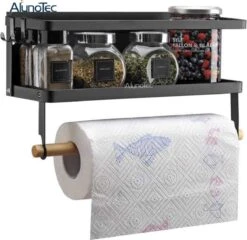 Merkloos Kruidenrek Zwart - Multifunctioneel Ophangbaar Keukenrek - Keukenrolhouder Zwart - Multifunctioneel Kruidenrek - Magnetisch Kruidenrek - Keuken Organizer - Koelkast Rek 13 Merkloos Kruidenrek Zwart - Multifunctioneel Ophangbaar Keukenrek - Keukenrolhouder Zwart - Multifunctioneel Kruidenrek - Magnetisch Kruidenrek - Keuken Organizer - Koelkast Rek -Huishoudelijke Benodigdheden Winkel 1200x1168