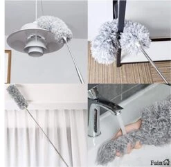 Fain® Plumeau Met Telescoopsteel – Grijs – 80 Tot 240 Cm - Uitschuifbaar – Wasbaar - Flexibel 360° Draaibaar – Duster - Microvezel Ragebol 20 Fain® Plumeau Met Telescoopsteel – Grijs – 80 Tot 240 Cm - Uitschuifbaar – Wasbaar - Flexibel 360° Draaibaar – Duster - Microvezel Ragebol -Huishoudelijke Benodigdheden Winkel 1200x1170 5