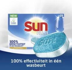 SUN® Sun All-in-1 Normaal Vaatwastabletten - 7 X 25 Tabletten - Voordeelverpakking 16 SUN® Sun All-in-1 Normaal Vaatwastabletten - 7 X 25 Tabletten - Voordeelverpakking -Huishoudelijke Benodigdheden Winkel 1200x1176 1