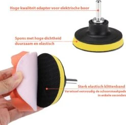 Borstelset Boormachine 25 Delig - Schuursponsjes- Schrobborstel – Boorborstel – Schuurborstel - Borstel Boormachine – Schoonmaakborstel – Reinigingsborstel – Tapijtreiniger - Borstelset -Huishoudelijke Benodigdheden Winkel 1200x1184 8