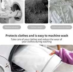 BOTC Waszakken - Wasnetten - Set Van 5 - Bescherm Je Wasgoed En Wasmachine - Transparant -Huishoudelijke Benodigdheden Winkel 1200x1191