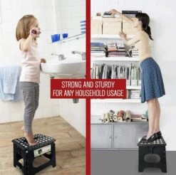 Buxibo - Kruk - Krukje - Keukentrap - Keukentrapje - Opvouwbaar Trapje - Keuken/Badkamer/Schuur Trapje - 29 X 24 X 40cm -Huishoudelijke Benodigdheden Winkel 1200x1193 7