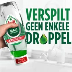 Dreft MaxPower - Vloeibaar Afwasmiddel - Voordeelverpakking 8 X 450 Ml -Huishoudelijke Benodigdheden Winkel 1200x1197 6