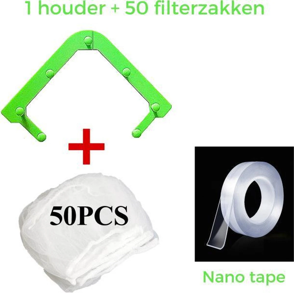 Merkloos Gootsteen Organizer - Gootsteen Afval Netje - Gootsteenontstopper - Spoelbak - Incl. 50 Netjes 9 Merkloos Gootsteen Organizer - Gootsteen Afval Netje - Gootsteenontstopper - Spoelbak - Incl. 50 Netjes - Afbeelding 9