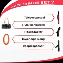 Aquascopic - Telescoopsteel Set Met Borstel - 7,2 Meter -Huishoudelijke Benodigdheden Winkel 1200x1200 1042