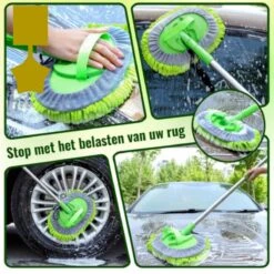 Merkloos Professionele Telescopische Wasborstel + Tonova Pen - Auto Schoonmaakborstel - Anti Slip - Auto, Caravan & Camper - Uitschuifbaar - Groen 11 Merkloos Professionele Telescopische Wasborstel + Tonova Pen - Auto Schoonmaakborstel - Anti Slip - Auto, Caravan & Camper - Uitschuifbaar - Groen -Huishoudelijke Benodigdheden Winkel 1200x1200 1054