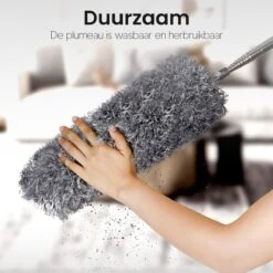 Plumeau Uitschuifbaar Tot 280cm - RVS - Telescopisch - Plumeau Met Telescoopsteel - 360° Flexibel 12 Plumeau Uitschuifbaar Tot 280cm - RVS - Telescopisch - Plumeau Met Telescoopsteel - 360° Flexibel -Huishoudelijke Benodigdheden Winkel 1200x1200 1161