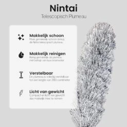 Plumeau Uitschuifbaar Tot 280cm - RVS - Telescopisch - Plumeau Met Telescoopsteel - 360° Flexibel 14 Plumeau Uitschuifbaar Tot 280cm - RVS - Telescopisch - Plumeau Met Telescoopsteel - 360° Flexibel -Huishoudelijke Benodigdheden Winkel 1200x1200 1163