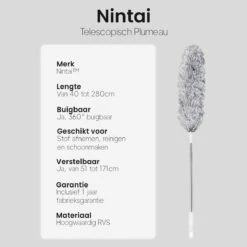 Plumeau Uitschuifbaar Tot 280cm - RVS - Telescopisch - Plumeau Met Telescoopsteel - 360° Flexibel 16 Plumeau Uitschuifbaar Tot 280cm - RVS - Telescopisch - Plumeau Met Telescoopsteel - 360° Flexibel -Huishoudelijke Benodigdheden Winkel 1200x1200 1165
