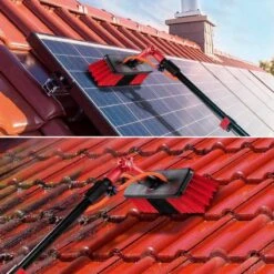 Merkloos Telescoopsteel Ramenwassen 4,6M - Met Borstel & Waterdoorvoer - Voor Ramen - Watertoevoer - Borstel -Huishoudelijke Benodigdheden Winkel 1200x1200 1207