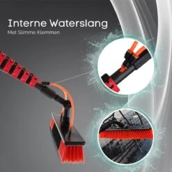 Merkloos Telescoopsteel Ramenwassen 4,6M - Met Borstel & Waterdoorvoer - Voor Ramen - Watertoevoer - Borstel -Huishoudelijke Benodigdheden Winkel 1200x1200 1209
