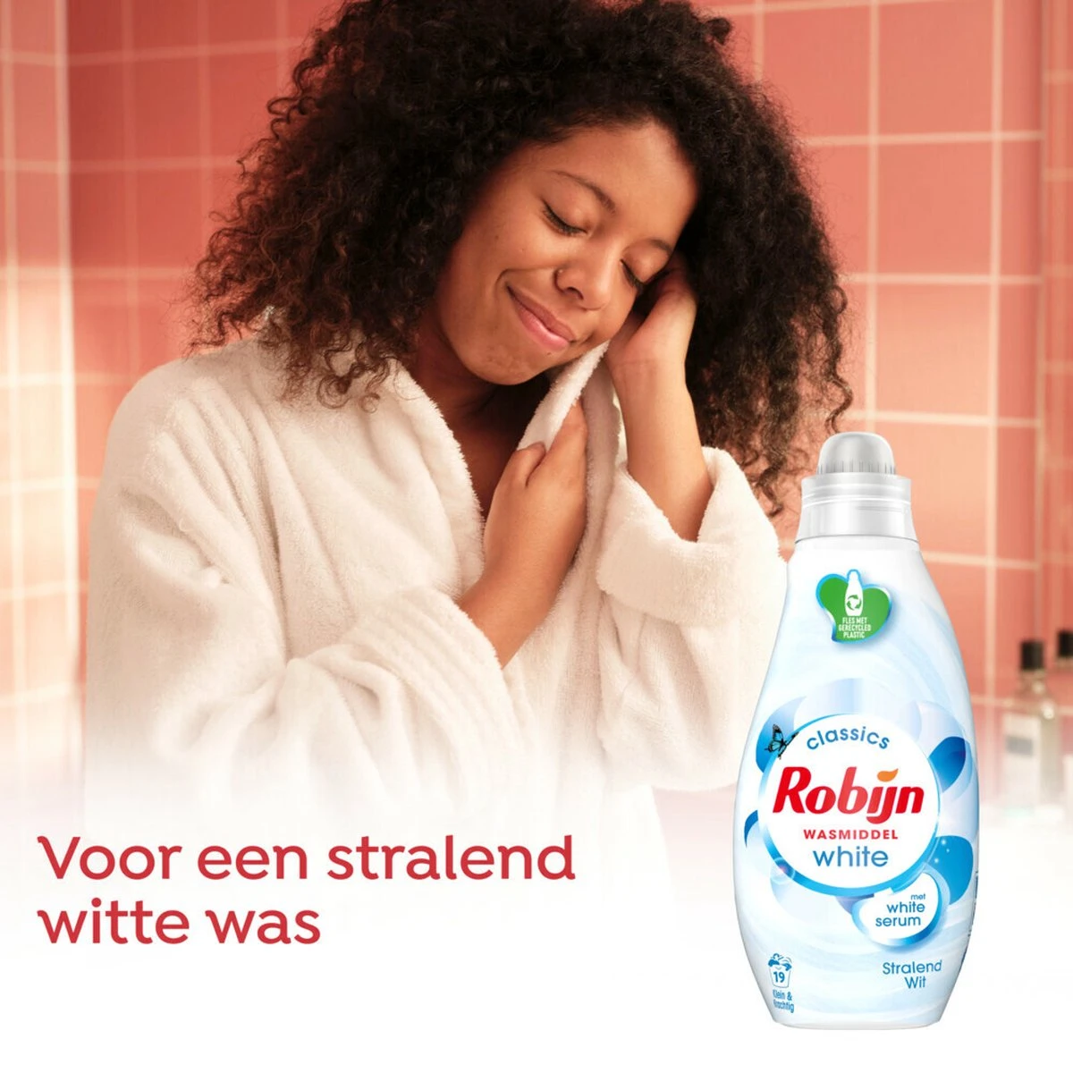 Robijn Klein & Krachtig Stralend Wit Vloeibaar Wasmiddel - 8 X 19 Wasbeurten - Voordeelverpakking 7 Robijn Klein & Krachtig Stralend Wit Vloeibaar Wasmiddel - 8 X 19 Wasbeurten - Voordeelverpakking - Afbeelding 7