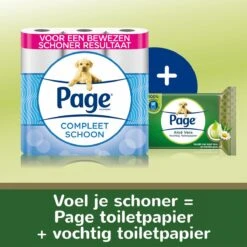 Page Vochtig Toiletpapier - 12 X 38 Stuks - Aloë Vera Vochtig Wc Papier - Voordeelverpakking -Huishoudelijke Benodigdheden Winkel 1200x1200 1253