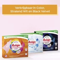 Robijn Classics Color Wasmiddeldoekjes - 4 X 16 Wasstrips - Voordeelverpakking -Huishoudelijke Benodigdheden Winkel 1200x1200 129