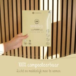 Cosmeau Wasmiddel Wasstrips 20 Wasbeurten Lentefris Wasvellen Wasdoekjes Detergent Sheets Wasdoekjes Proefpakket - Plasticvrij Biologisch Afbreekbaar -Huishoudelijke Benodigdheden Winkel 1200x1200 169